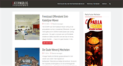 Desktop Screenshot of cateringblog.be
