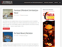 Tablet Screenshot of cateringblog.be